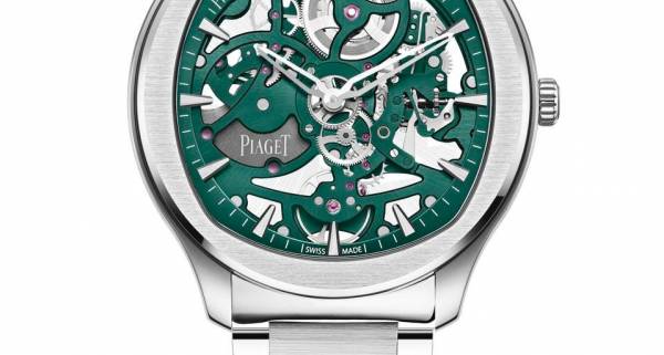 Green skeleton watch sale